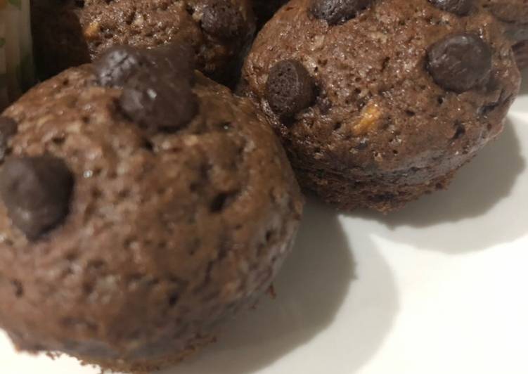 Resep Mini banana brownies 🍪🍌(1 butir telur saja, tanpa mixer) yang Bikin Ngiler