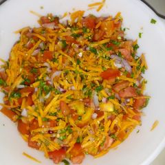 A picture of Tangy tomato salad.