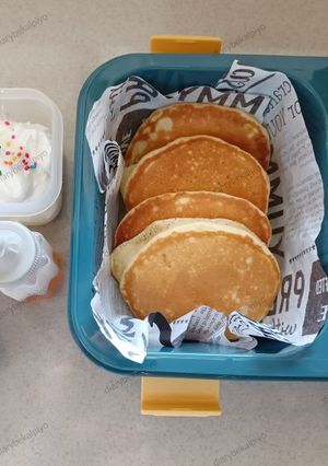 Foto resep #8. Bekal anak (pancake)