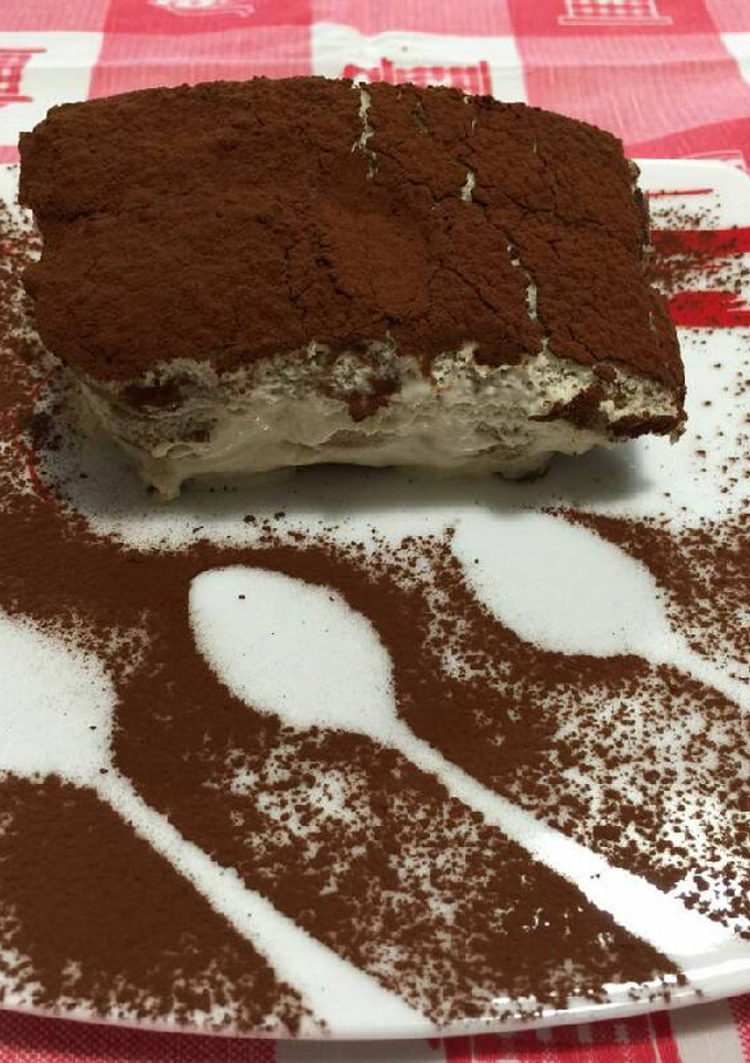 Una foto de Tiramisú italiano