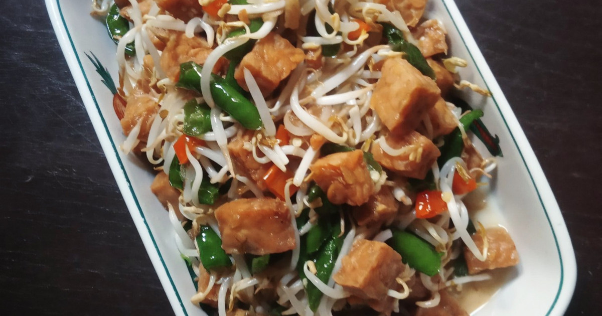 Resep Tumis Tempe Tauge Paling Mudah dan Enak