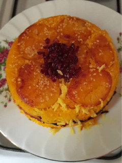 عکسی از دستور ته چین مرغ و سیب زمینی