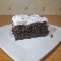 A picture of Chocolate Poke Cake.