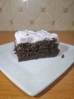 A picture of Chocolate Poke Cake.
