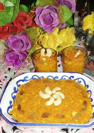 A picture of Gajar halwa.