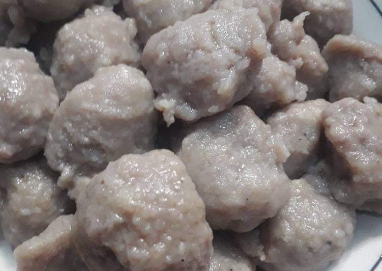 Bakso sapi homemade