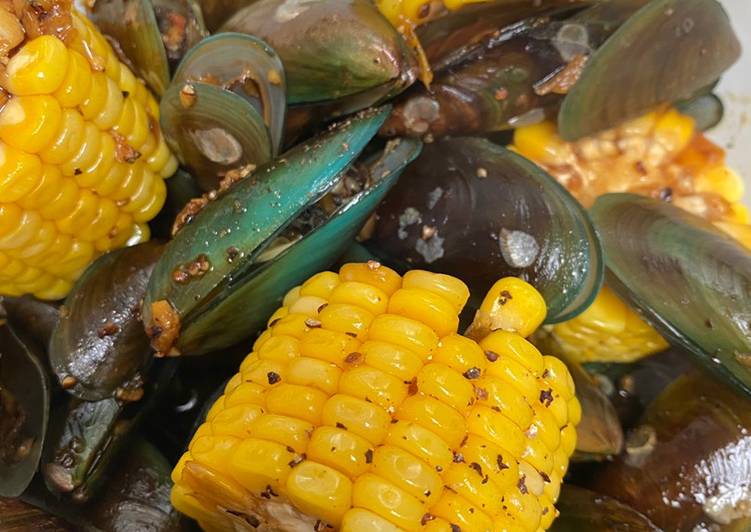 Kerang Hijau Lada Hitam