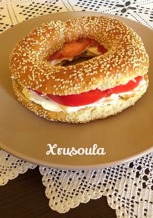 Φωτογραφία της συνταγής Γεμιστό κουλούρι Θεσσαλονίκης