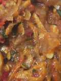 Sambal teri daun jeruk