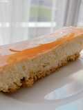 Mango key lime cheesecake