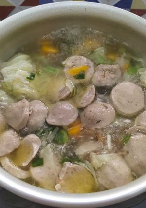 Foto resep Sayur Sop Baso Sapi