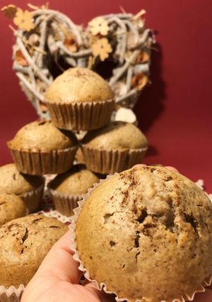 Walnüsse-Zimt-Apfel Muffins Rezepthauptbild