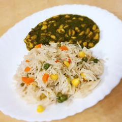 Sweetcorn Green Masala A picture of Sweetcorn Green Masala.