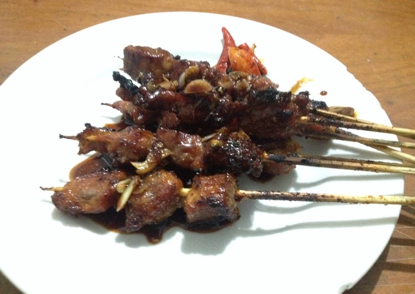 Sate b2🐽 (non halal ya)