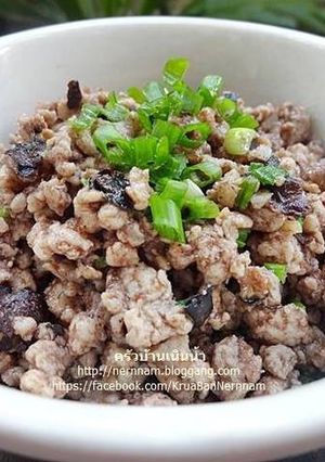 รูปของ หมูสับผัดหนำเลี๊ยบ