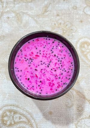 Foto resep Pinky Milk - Susu Buah Naga Orange