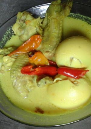 Foto resep Opor Ayam Telor