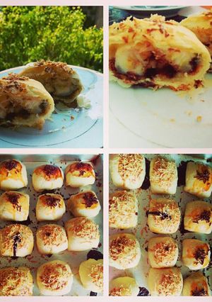 Foto resep Bolen pisang coklat keju