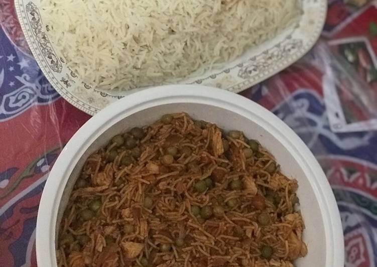 صينية الأرز بالشعيرية