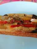 Crispy Ratatouille Terrine Toasts