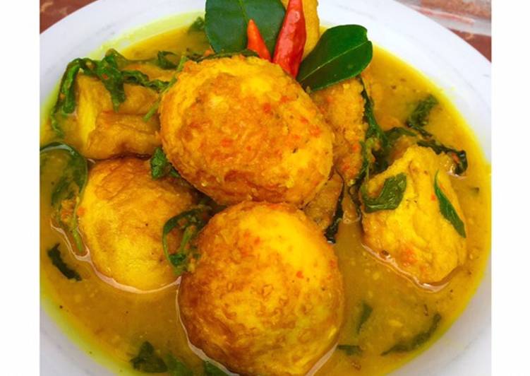 Resep: Gulai Telur Tahu Kemangi Wajib Dicoba