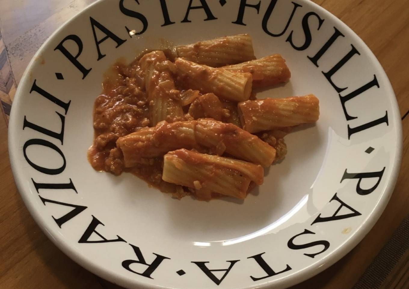 Tortiglioni al vodka