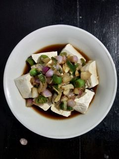 Foto resep 559) Tahu Kukus Siram Kuah Kecap