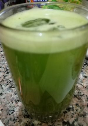 A picture of Mint juice.