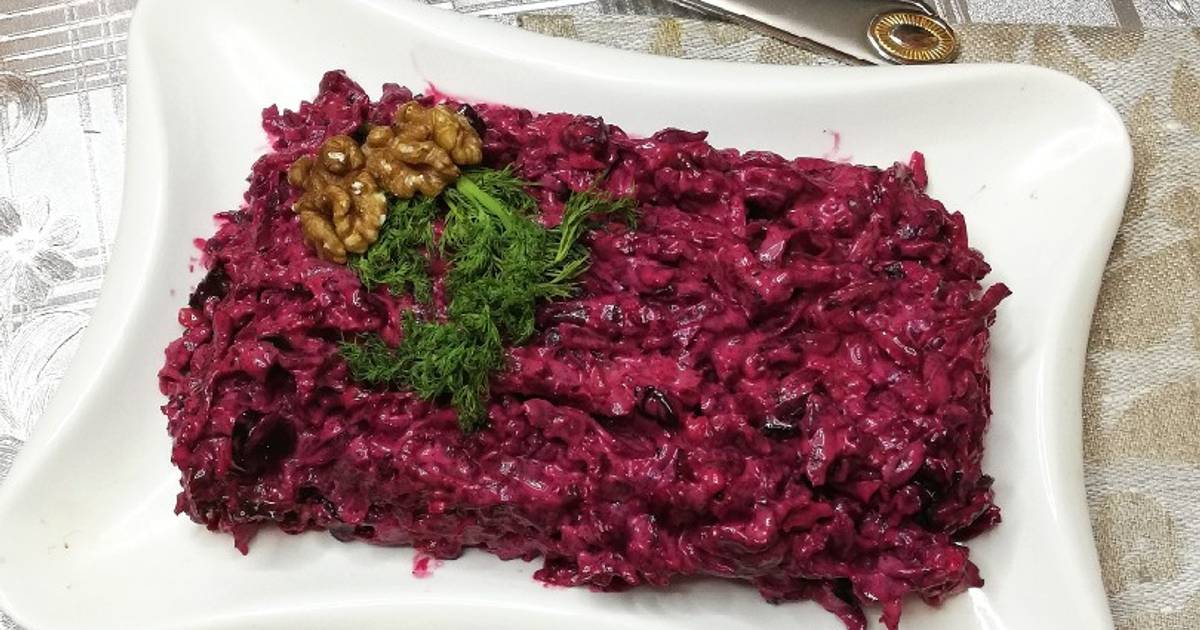 Салат со свеклой и грецкими орехами, рецепты с фото (898