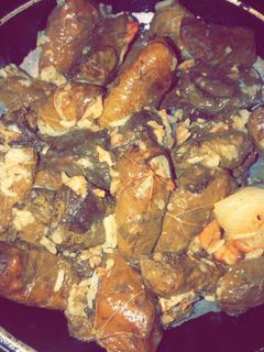 صورة لوصفة دولمه ورق عنب