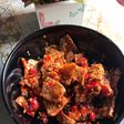 Dendeng tempe balado