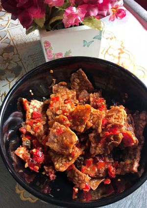 Foto resep Dendeng tempe balado