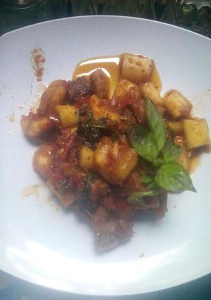 Foto resep iwak asin kemangi balado tanpa lombok