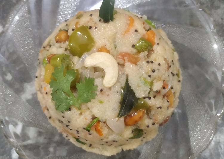 Simple Way to Make Any-night-of-the-week Upma