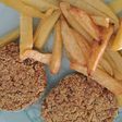 Hamburguesas de soja y lenteja