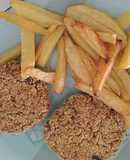 Hamburguesas de soja y lenteja