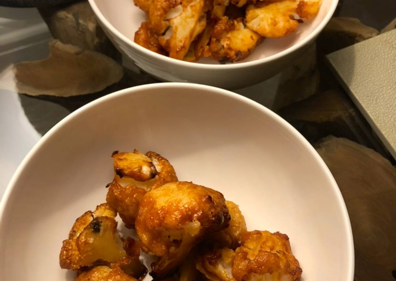 BBQ cauliflower bites