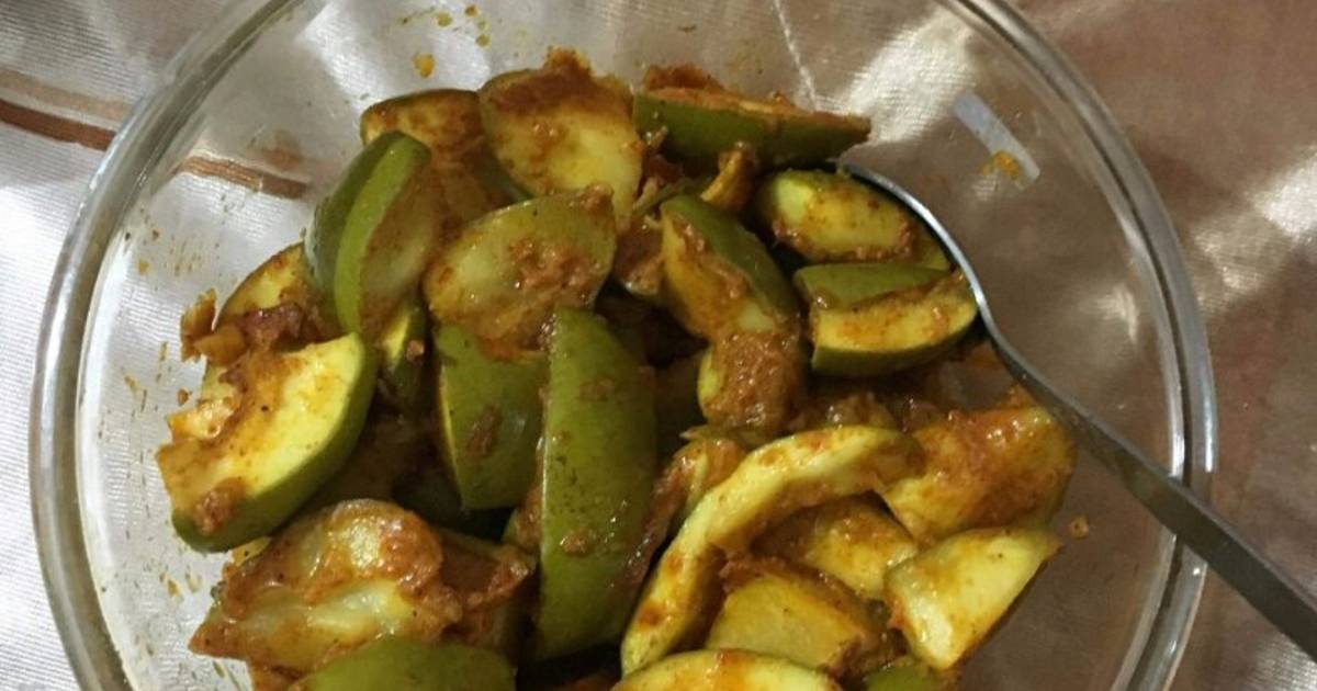 Instant Kacha Aam ka Achar Recipe by Kajal Mehta Cookpad
