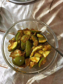 A picture of Instant Kacha Aam ka Achar.