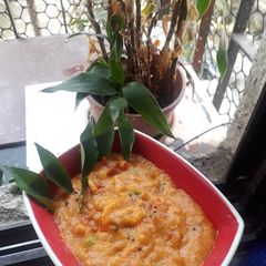 Tomato Upma A picture of Tomato Upma.