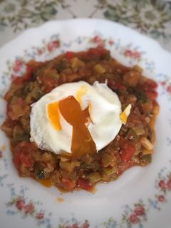Una foto de Pisto de verduras
