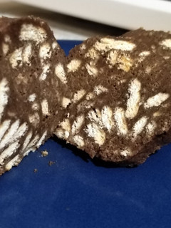 Una foto de Salchichón de chocolate