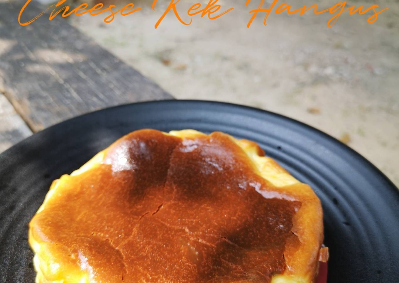 Kue keju yang dibakar
