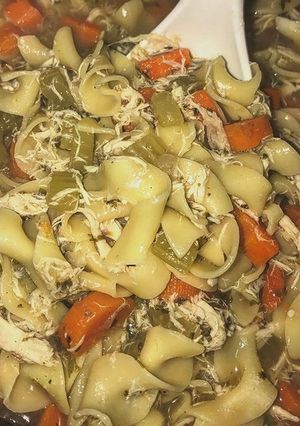 A picture of Chicken Noodle Soup.