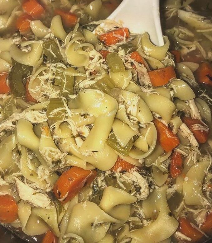 A picture of Chicken Noodle Soup.