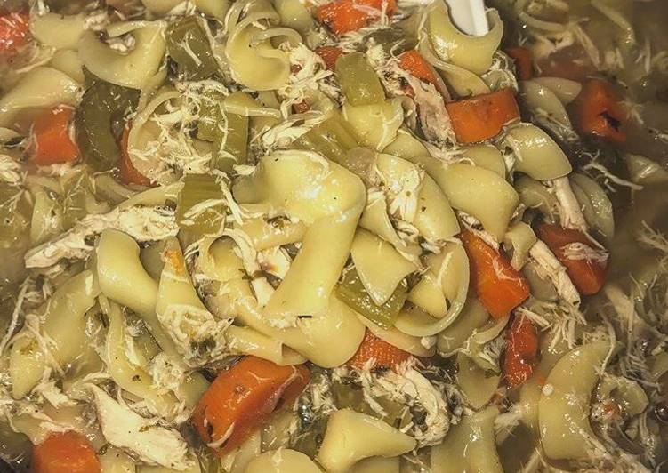 Easiest Way to Make Any-night-of-the-week Chicken Noodle Soup