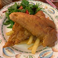 A picture of Fish and chips.