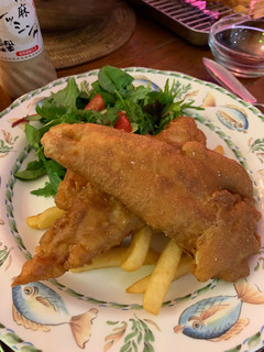 A picture of Fish and chips.