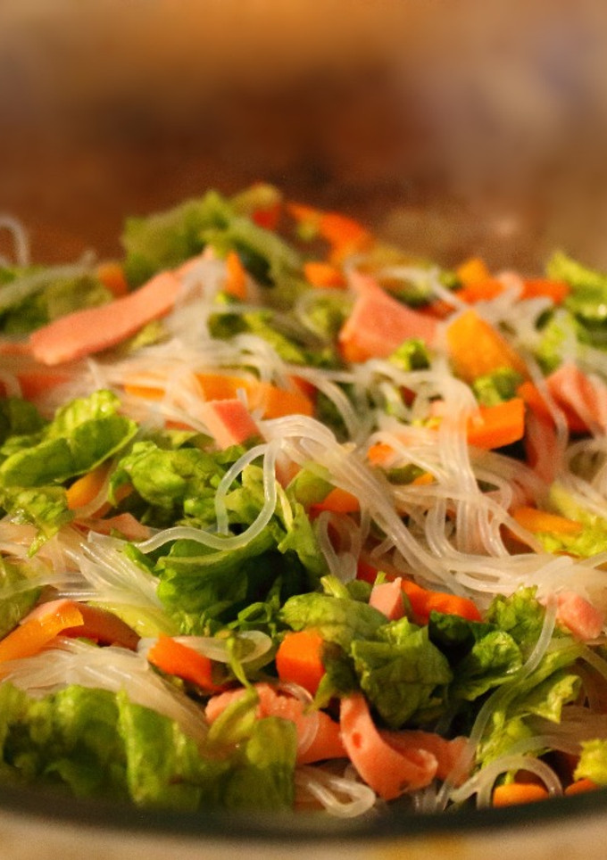 Una foto de Ensalada china