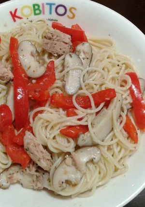Foto resep Spagheti Tuna Simple